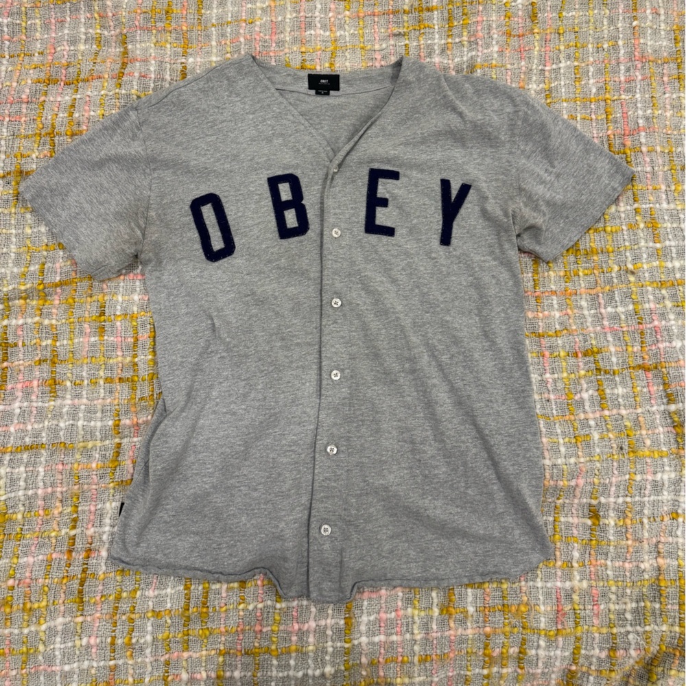 OBEY Vintage Baseball Shirt